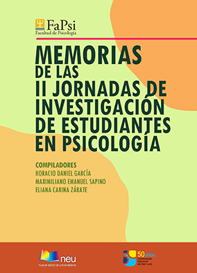 Memorias de las II Jornadas de investigación de estudiantes en Psicología